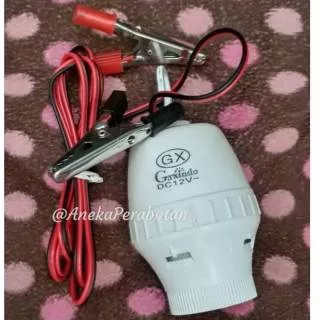 Power Inverter / Fitting Gantung DC - AC Lampu E27