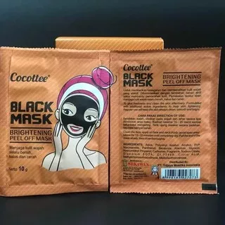 Cocottee Black mud Face Mask BPOM