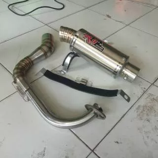 KNALPOT R9 ALL METIC KNALPOT R9 BULAT KNALPOT R9 METIC BEAT VARIO MIO AEROX NMAX SCOPY MIO J dll