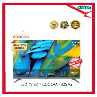 Coocaa Led Tv 32S7G 32 Inch Smart TV HD Android 11 HDMI USB BEZELLESS