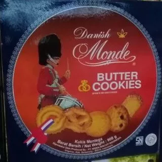 Danish Monde Butter Cookies Kukis Mentega 908gr.