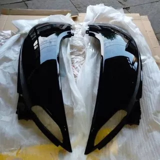 Cover Body Belakang Scoopy FI Hitam Merk WIN Set Kanan Kiri