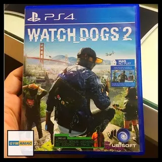 WATCH DOGS 2 PS4 REG ALL DOG ORIGIN GAMES KASET VIDEO GAME ORIGINAL ORI BLUERAY BLUE RAY PS 4