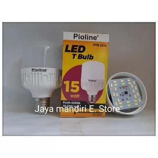 Lampu LED Tabung Murah Kapsul PIOLINE / OMI / Sunsonic 15 w 15 watt Putih LED T Bulb 15w 15watt