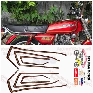 STRIPING MOTOR HONDA GL 100 SERIES 1982 MERAH LIS LES BODY POLET STIKER SEPEDA MOTOR 1980 1981 1983 1984 1985 81 82 83 84 85 80 MURAH GL MAX COKLAT MERAH GOLD PLATINA 125 PRO BLACK ENGINE CDI NEOTECH WHITE CB CEPEK k