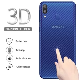 Samsung J1 Ace J2 J3 J5 J7 Prime Pro S3 S4 S5 S6 S7 Edge S8 S8+ Skin Carbon Anti Gores Belakang Hp