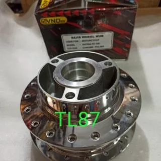 Tromol belakang Satria Fu 150 VND Crome polish