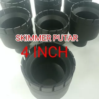 SKIMMER PUTAR 4 INCH / SKIMMER KOLAM KOI/FLOATING SKIMMER / SKIMER PUTAR
