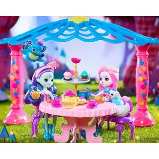 Enchantimals Gazebo Garden Sea Horse Kitchen Bunny / mainan anak