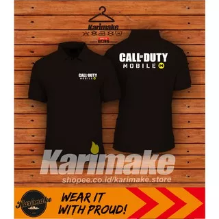 Polo Shirt Kaos Polo Call of Duty Mobile - Karimake