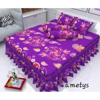 Sprei Endless Love Rumbai / Rimple size 180 x 200 ( 6 kaki ) Motif Cantik 1