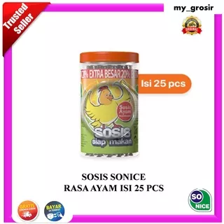 Sosis So Nice / Sosis Ayam / Sosis Siap Makan (25 x 21gr) / Sosis Rasa Ayam