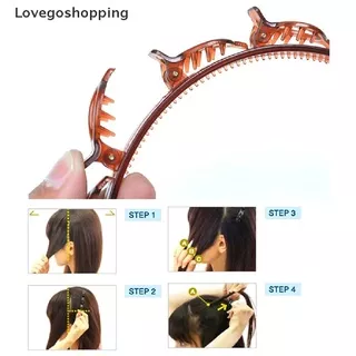 Lovegoshopping Punk Hair Twist Clip Magic Accessories Headband Barrette Braid Tools New
 ID