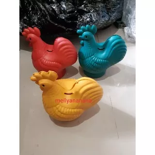 celengan ayam plastik celengan ayam lucu celengan ayam murah