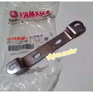 Breket dudukan plat nomer depan yamaha Jupiter Z burhan & Vega R new ori YGP