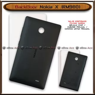 BackDoor Tutup Casing Belakang HP Nokia X RM980 Cover