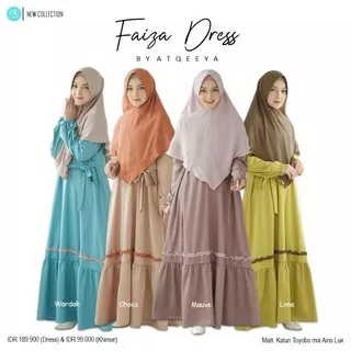 Gamis Faiza Dress by Atqeeya ( dress only)