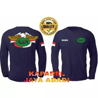 Kaos Logo Rapi/Baju Rapi Garuda/Atasan Pria Wanita Radio Antar Penduduk Indonesia Lengan Panjang