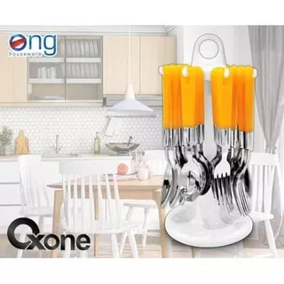 Sendok Garpu Makan Set 24 Pcs Stainless Oxone OX7000 OX 7000