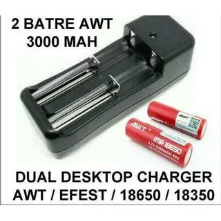 Charger Baterai 2 Slot / Cas Batre 18650 AA AAA Vape dll TERBARU 847 | CASHBACK 147 | CASHBACK 895 |