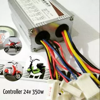 Kontroler 24v 350w mr.jackie skuter elektrik  24 volt 350 watt controller electric scooter sparepart