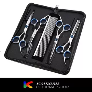 GROOMING SET DOMPET / gunting / sisir kucing anjing /  cat dog / grooming tools pet care