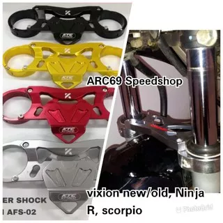 Stabiliser Shock Depan Stabilizer Shock Asli Ktc Kytaco Untuk AS 33mm NINJA R,RR,VIXION NEW,VIXION OLD,SCORPIO