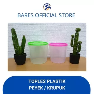 Toples (tempat kerupuk) / toples peyek / toples kerupuk