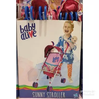 Baby Alive Sunny Stroller Boneka Mainan Anak Perempuan Doll Stroller Toy Original