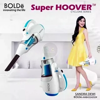 Vacum cleaner bolde super hoover cyclone penyedot debu super irit rumah dan mobil daya 150 watt