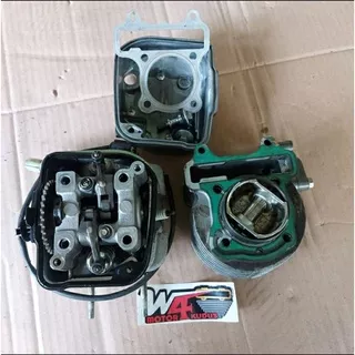 BLOK HEAD CYLINDER SEHER PISTON HEAD KOP BORING BLOK HEAD BEAT FI BEAT ESP BEAT STREET BEAT POP BEAT ECO ALL NEW SCOOPY VARIO 110 ESP SCOOPY FI KODE K44 Original