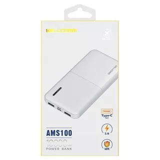 POWERBANK PB POWER BANK WELLCOMM 10000 mAh AMS-100