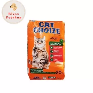 Cat Choize 20kg makanan kucing Adult / Kitten Tuna-Salmon
