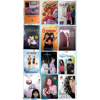 Novel Wattpad Pilihan 2 ; Crush-Hold Me-Galaksi Andromeda-Gemaya-Ayok Putus-Retak-Abi Ghea-Razella