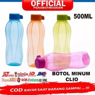 Botol Air Minum Clio  500ml / BoTol Minum Clio / Botol Plastik Clio 500ml