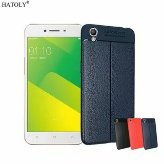 CASE AUTO FOKUS LEATHER For OPPO A37 / A37f / Neo 9 - Hitam