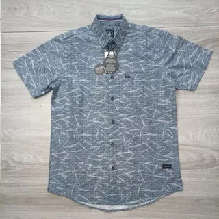 (BISA COD ) KEMEJA PRIA LENGAN PENDEK VOLCOM ORIGINAL BM GROSIR PRINT MOTIF DISTRO SURFING PREMIUM POLOS OVERSIZE PLANET SURFING