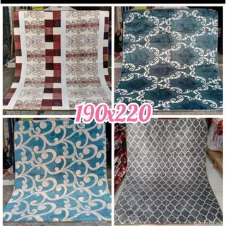 Karpet malaysia Shufu minimalis bunga 190x220 ambal malaysia jumbo tebal 18mm shufu OM KARPET