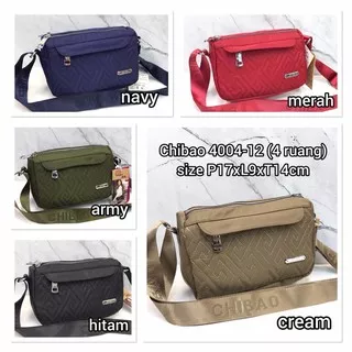 TERMURAH Tas Chibao 4004-12 / Chi Bao / Slempang / Selempang / Sling Bag / Slingbag / Bags / Women