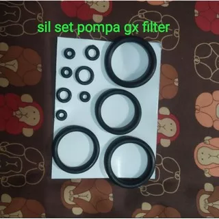 Sil set pompa pcp gx filter sil set gx filter sil oring sperpart pompa gx filter