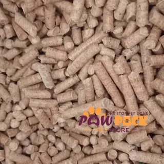 wood pellet pelet kayu 1kg bedding litter alas kandang hewan