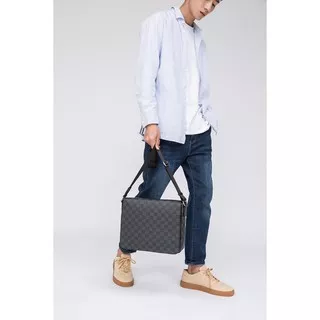 Tas selempang pria Pedro slingbag formal casual style cowok branded  Tas Selempang Kulit Pria  76EGT