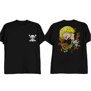 KAOS ONE PIECE / KAOS ONE PIECE VINSMOKE SANJI / KAOS PRIA WANITA / KAOS SANJI ONE PIECE