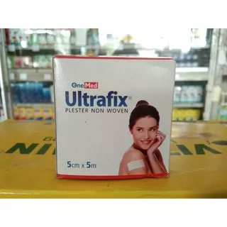 Perban luka Ultrafix onemed 5cm x 5m Verban Ultrafix One Med 5 cm x 5 m