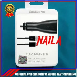 Car Charger Samsung Galaxy M30 A50 ORIGINAL 100% Fast Charging Type C