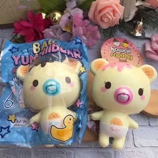 PROMO LICENSED SQUISHY Creamiicandy Baby Yumiibear 100% ORIGINAL