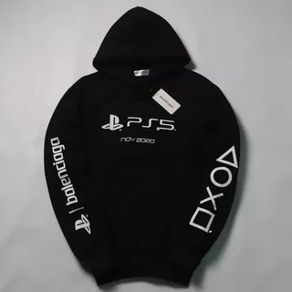 Jaket Sweater Hoodie Balenciaga X Playstation / Sweater Balenciaga Warna hitam putih / Hoodie Ps5 Playstation Premium quality Full Cotton / Balenciaga x Playstation