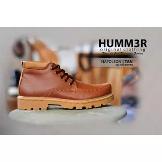 Hummer Napoleon Tan Original - Sepatu Pria Humm3r Original