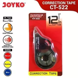 Tip Ex Joyko 12m long Correction Tape Panjang Besar