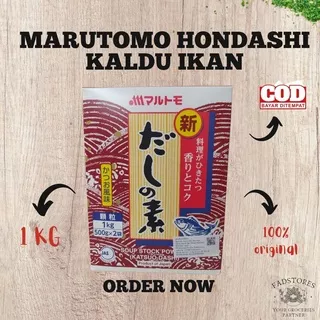 Marutomo Hondashi 1 kg - Kaldu Ikan Jepang - Dashi Stock